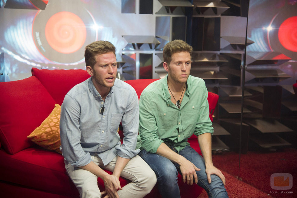 Los gemelos Carlos y Gonzalo nominan por primera vez en 'Gran Hermano catorce'