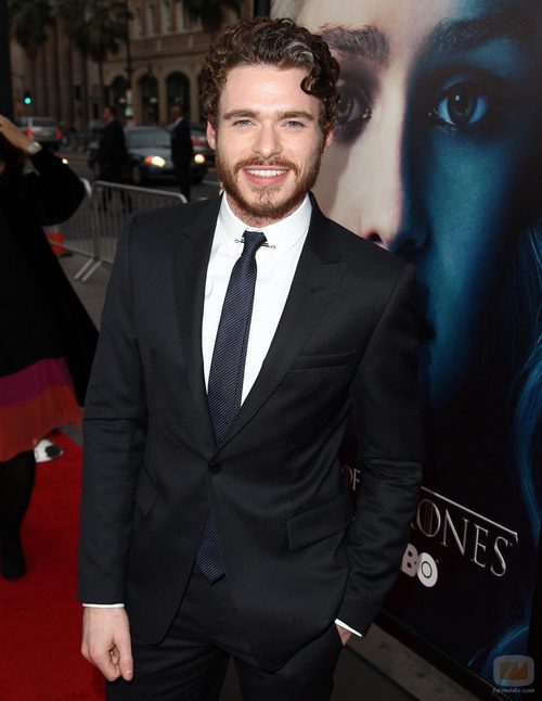 Richard Madden en la premiere de la tercera temporada de 'Juego de tronos'