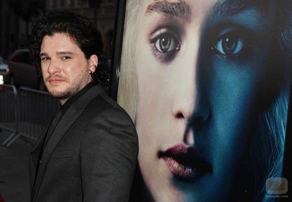 Kit Harington en la premiere de la tercera temporada de 'Juego de tronos'
