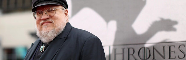 George RR Martin en la premiere de la tercera temporada de 'Juego de tronos'