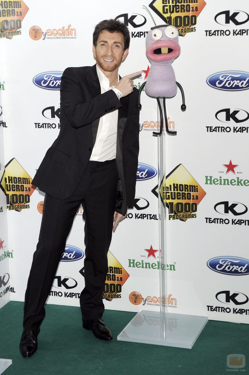 Pablo Motos en la fiesta de los mil programas de 'El Hormiguero'