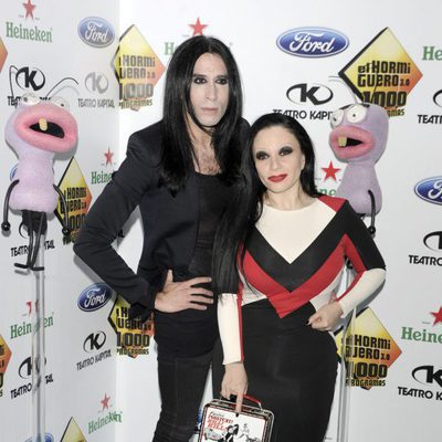 Mario Vaquerizo y Alaska celebrando los mil programas de 'El Hormiguero'