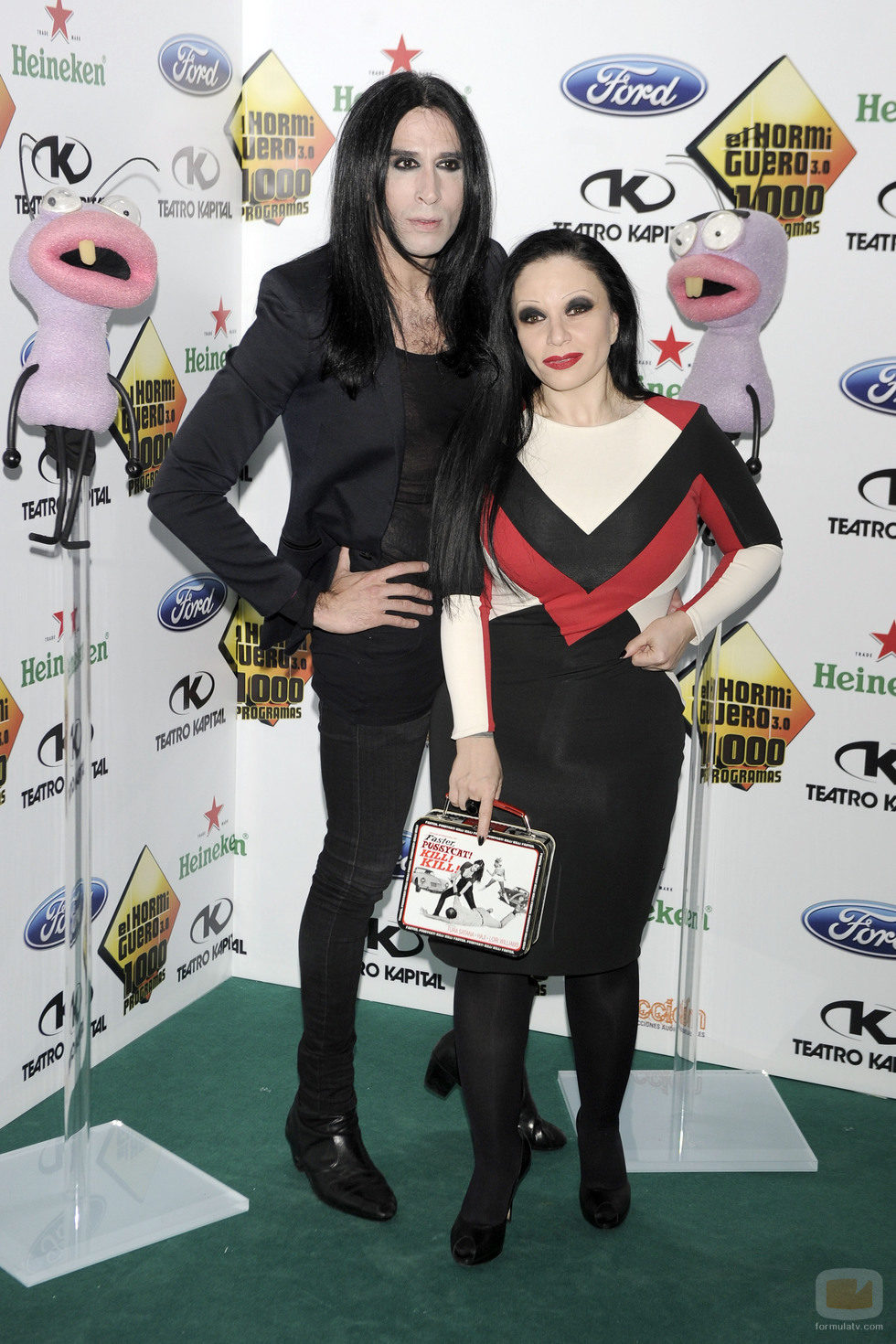 Mario Vaquerizo y Alaska celebrando los mil programas de 'El Hormiguero'