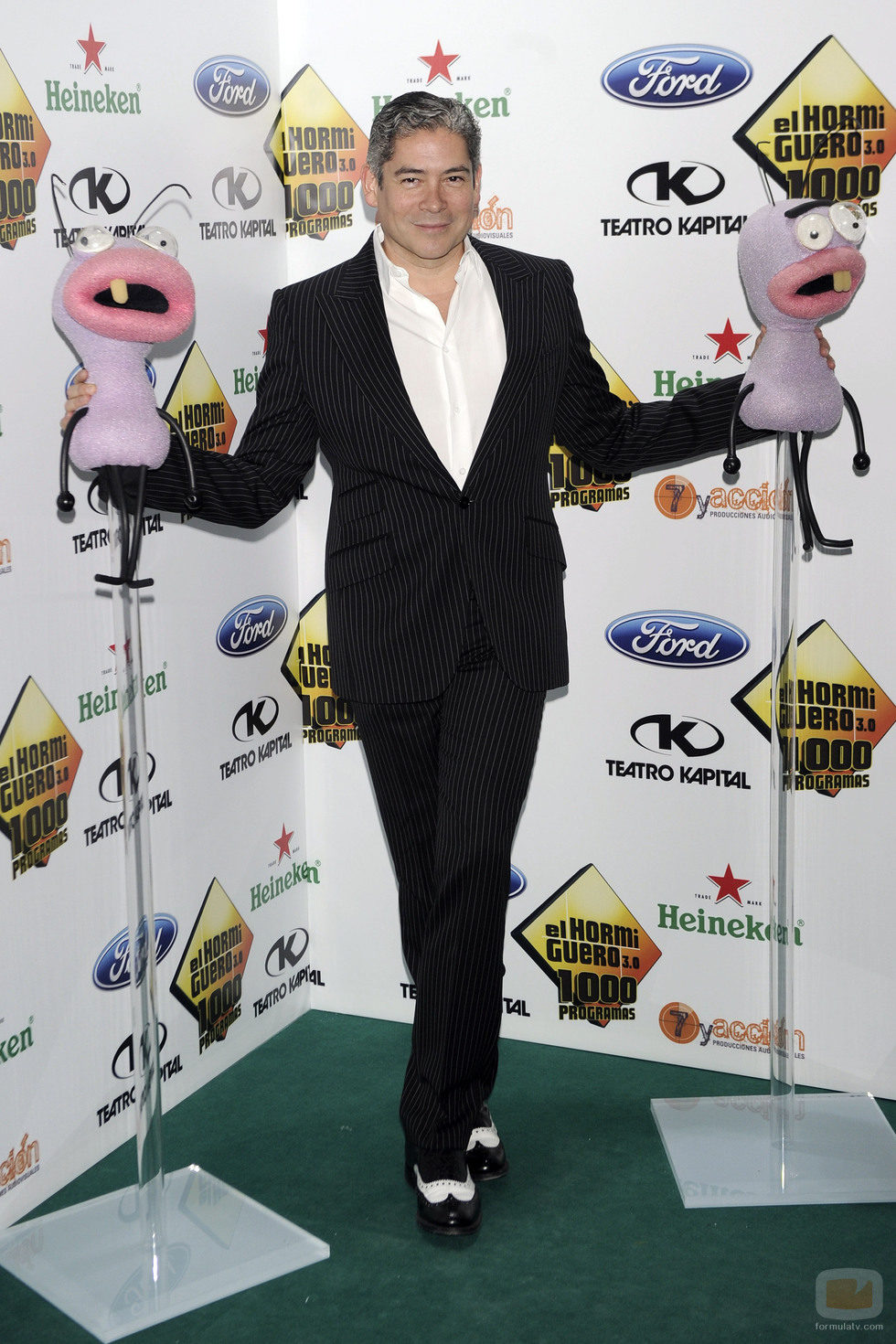 Boris Izaguirre en la fiesta de los mil programas de 'El Hormiguero'