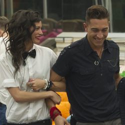 Raky y Juan Carlos del brazo en 'Gran Hermano catorce'