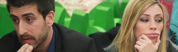 Igor y Miriam juntos durante la novena gala de 'Gran Hermano catorce'