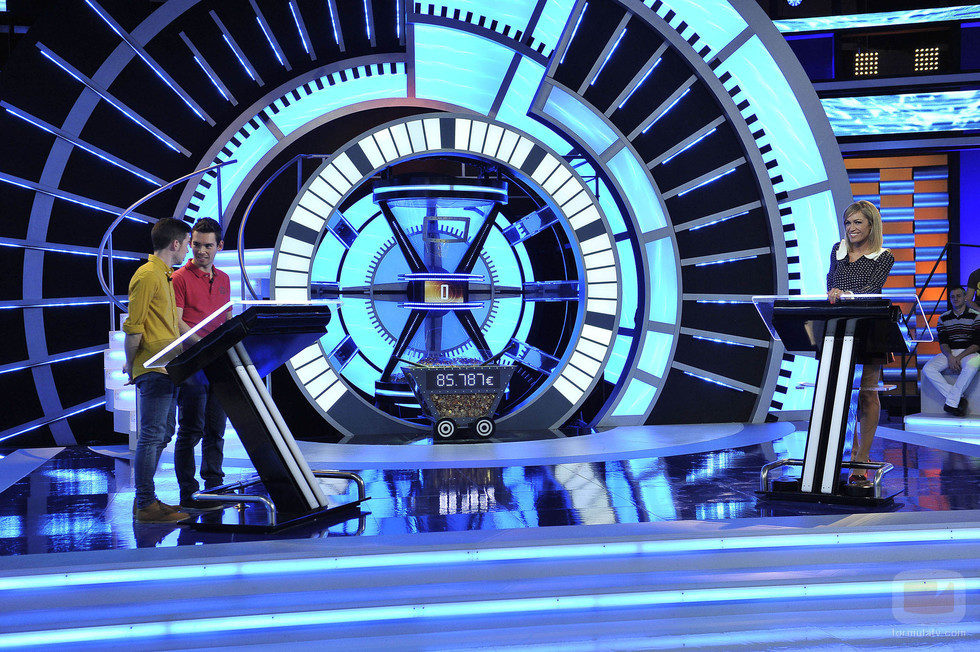 La clepsidra es un elemento clave de 'Money Time'