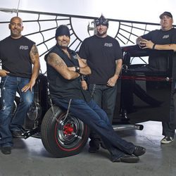 Parte del equipo de 'Locos por los coches'