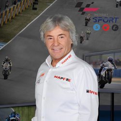 Ángel Nieto, comentarista del Mundial MotoGP 2013
