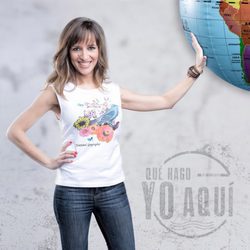 Elena Ortega, presentadora de ¿Qué hago yo aquí?