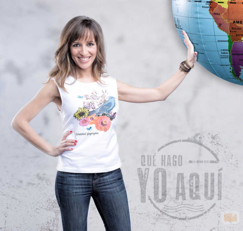 Elena Ortega, presentadora de ¿Qué hago yo aquí?