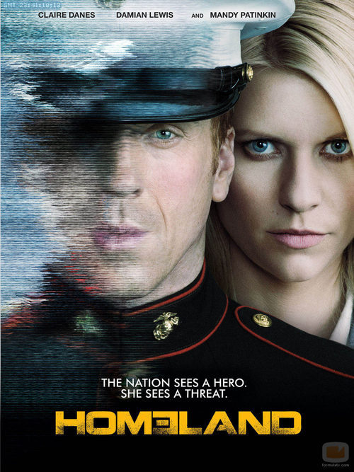 Cartel promocional de 'Homeland'