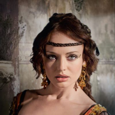 Laura Haddock en el papel de Lucrezia Donati
