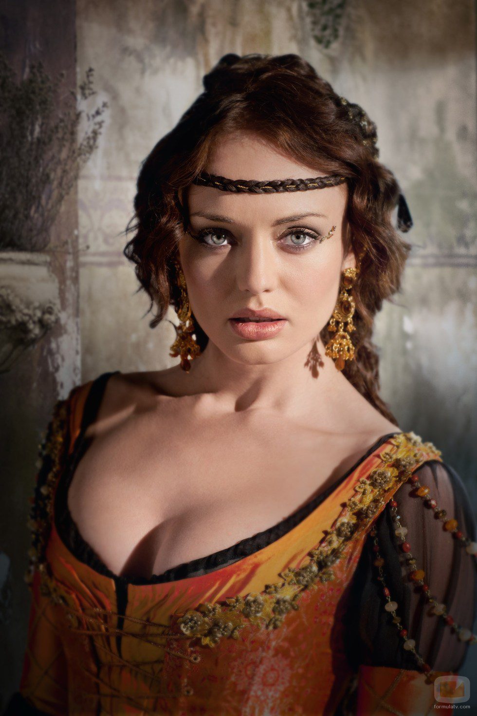 Laura Haddock en el papel de Lucrezia Donati