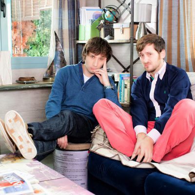 Ángel y Jorge, en la serie 'Con el culo al aire'