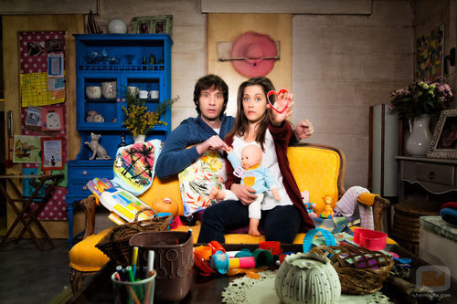 Raúl Arévalo y María León, actores de 'Con el culo al aire'