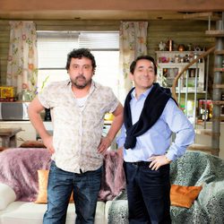 Tino y José Luis, personajes de 'Con el culo al aire'