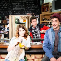 Dulce, Javi y Dani, en 'Con el culo al aire'