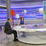 Alfredo Pérez Rubalcaba participando en 'El programa de Ana Rosa'