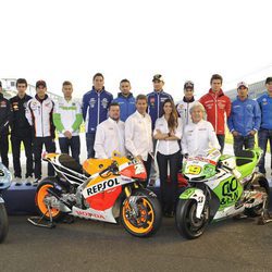 Equipo de reporteros de MotoGP 2013