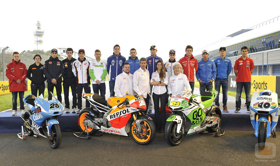 Equipo de reporteros de MotoGP 2013
