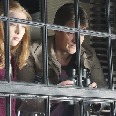 Alexis y Richard Castle juntos en el episodio 100 de 'Castle'