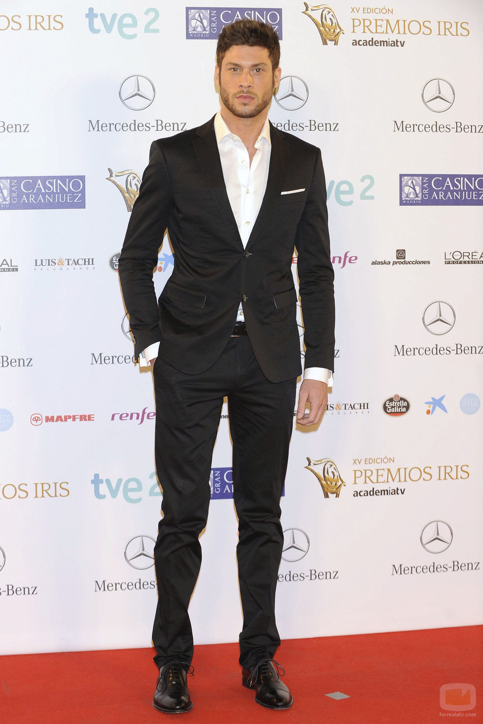 José Lamuño en los Premios Iris 2013