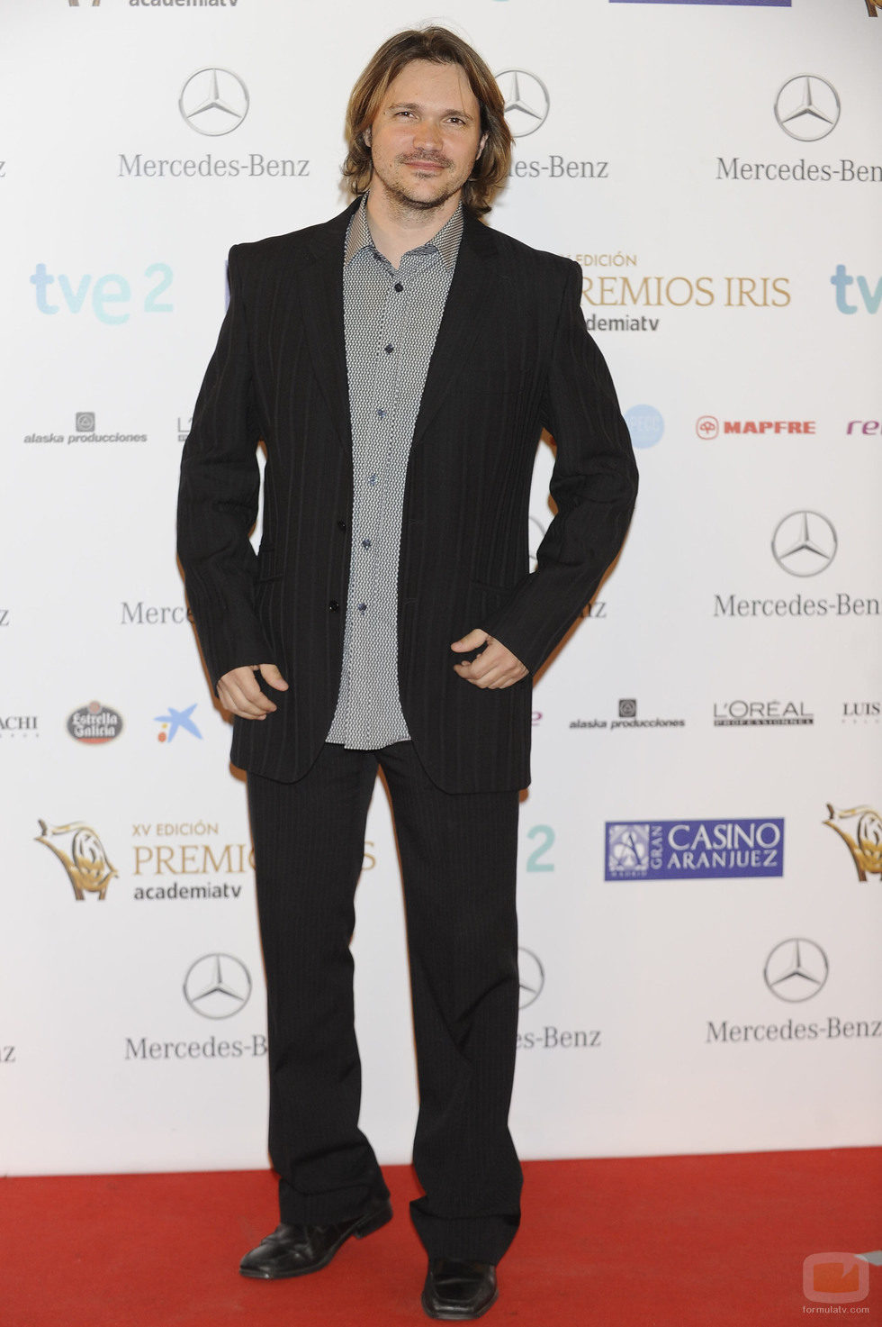 Carlos Castel en los Premios Iris 2013