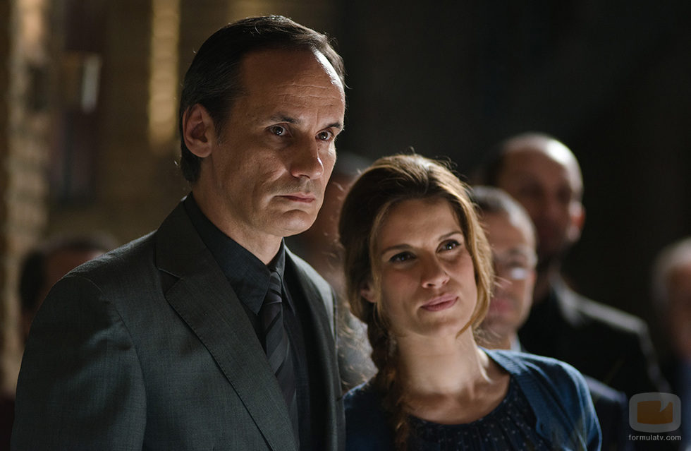 Francesc Garrido y Mariona Tena son Pablo Cortázar y Mar Azpeitia en 'Gran Reserva'