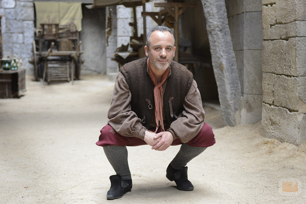 Javier Gutiérrez es Sátur, el fiel escudero, en la quinta temporada de 'Águila Roja'