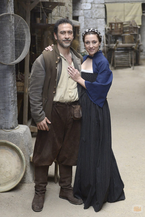 Cipri y Catalina en la quinta temporada de 'Águila Roja'