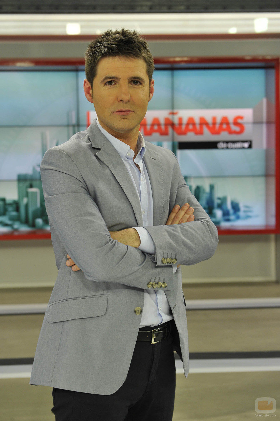 Jesús Cintora en su debut en 'Las mañanas de Cuatro'