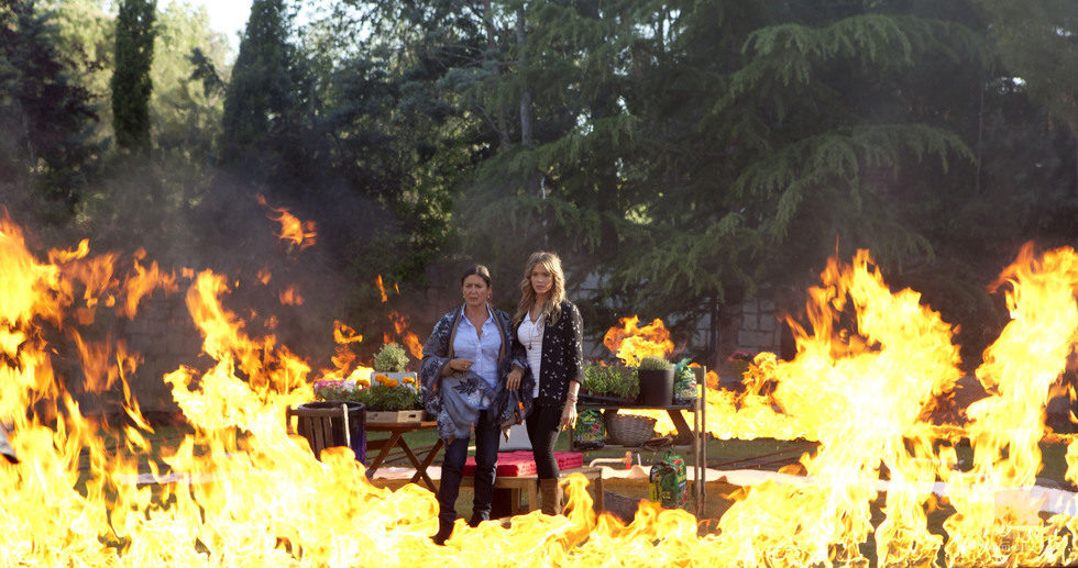 Un incendio en el nuevo episodio de 'El don de Alba' 