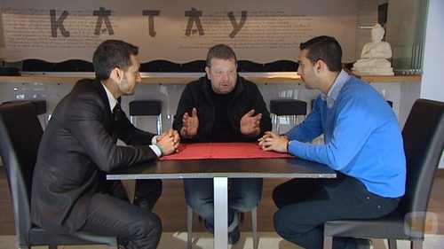 Alberto Chicote analiza el Katay junto a sus dueños