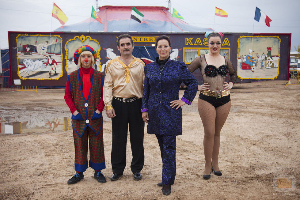 La familia de Bela, artistas del circo, participa en 'Me cambio de familia'
