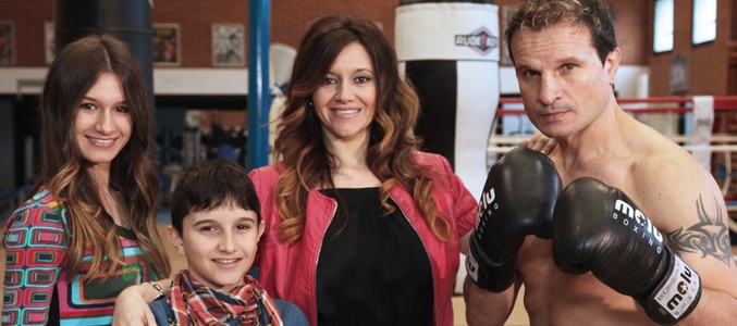 La familia del boxeador Javier Castillejo, participante de 'Me cambio de familia'