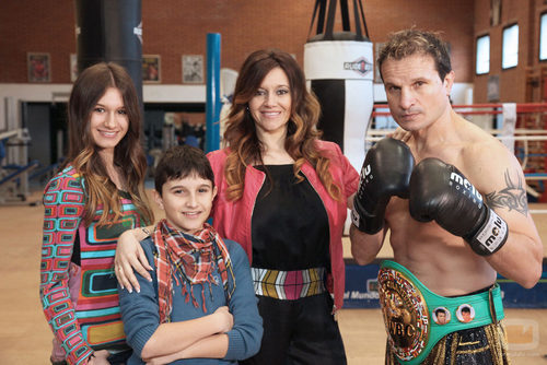 La familia del boxeador Javier Castillejo, participante de 'Me cambio de familia'