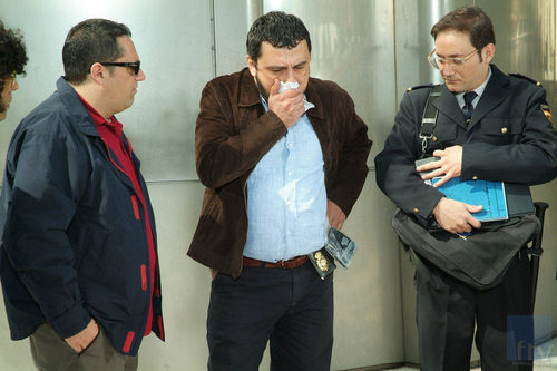 Paco Miranda, Mariano Moreno y Povedilla en "Testigo de ultra tumba..."
