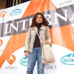 Lolita en el preestreno de 'El internado'
