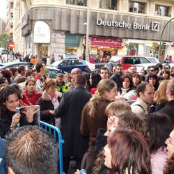 Ambiente en el preestreno de 'El internado'