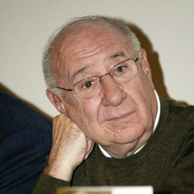 Alfredo Landa en la presentación de su libro