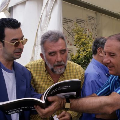 Alfredo Landa, Fernando Guillén y José Luis garci