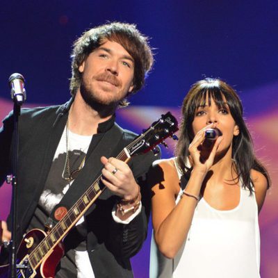 David Feito y Raquel del Rosario ensayan este miércoles en Malmö