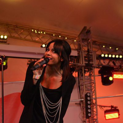Raquel del Rosario, vocalista del grupo musical El Sueño de Morfeo
