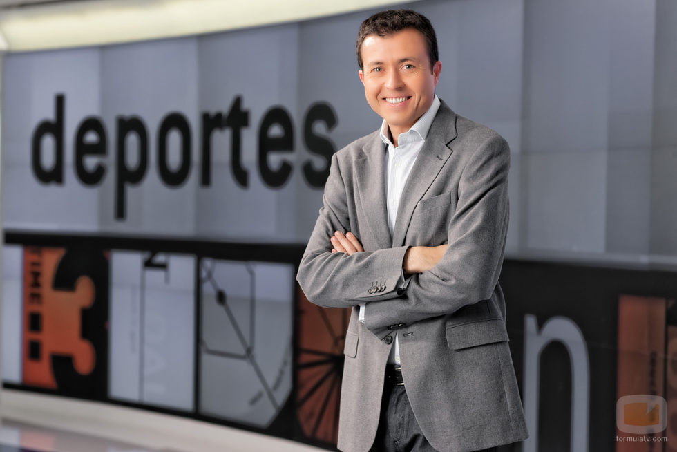 Manu Sánchez, presentador de 'Deportes 2' en Antena 3