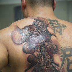 Tatuaje hecho en 'Madrid Ink'