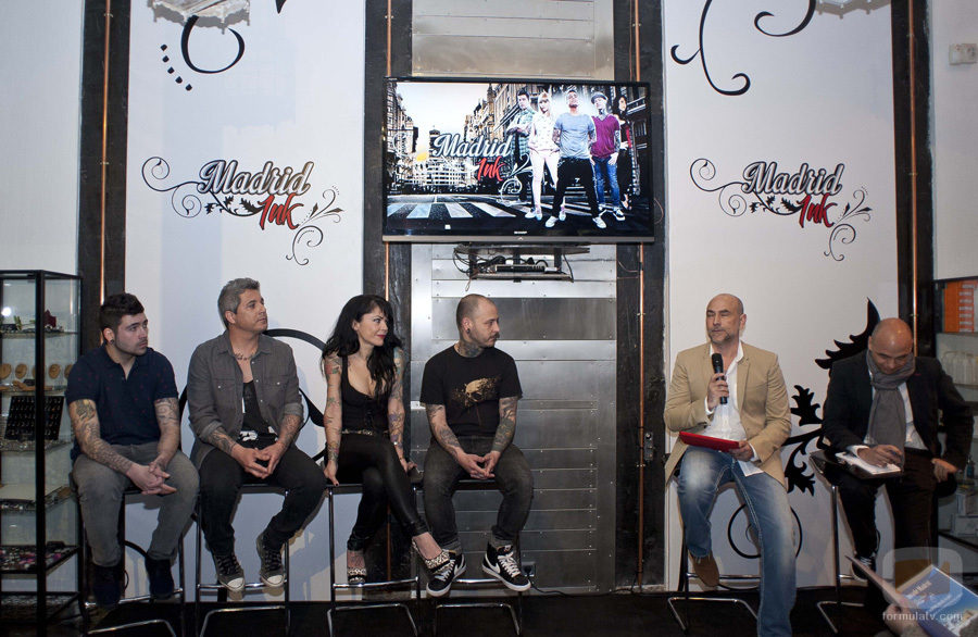 El equipo de 'Madrid Ink' presenta el programa