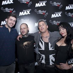 Rubén, Javi, Leo y Rebeka presentan 'Madrid Ink'