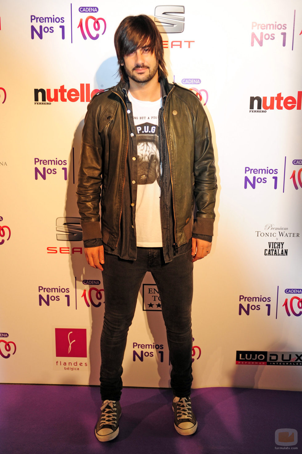 Melendi en los Premios "Número 1" de Cadena 100