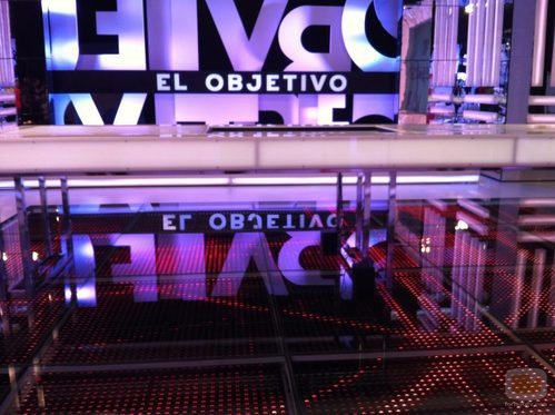 Plató de 'El objetivo'
